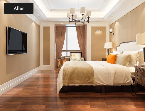City Apartment Makeover after